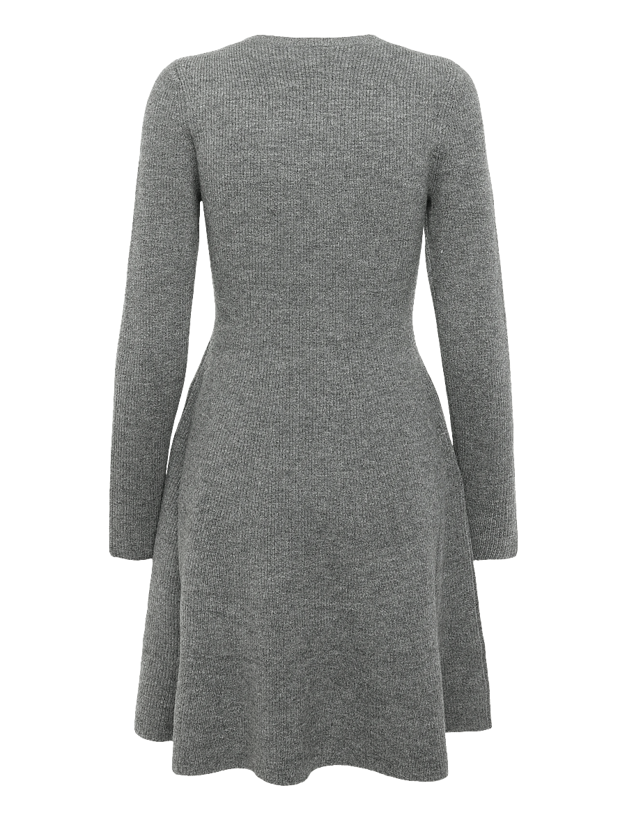 Part Two - CarnaPW Dress - strickkleider - medium grey melange - 1