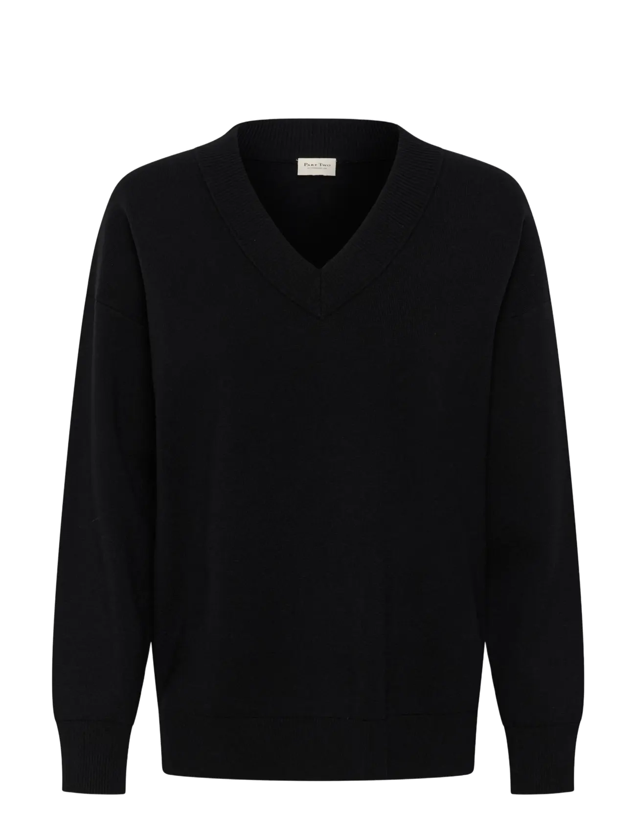 Part Two ChantallyPW Pullover - Jumpers - BLACK / black