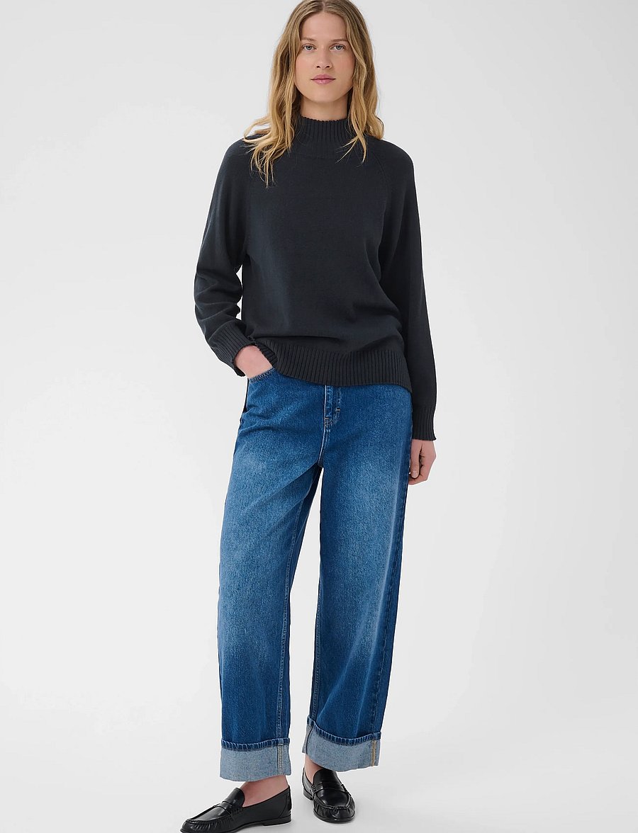 Part Two - ChickyPW Pullover - cashmere - dark navy - 3