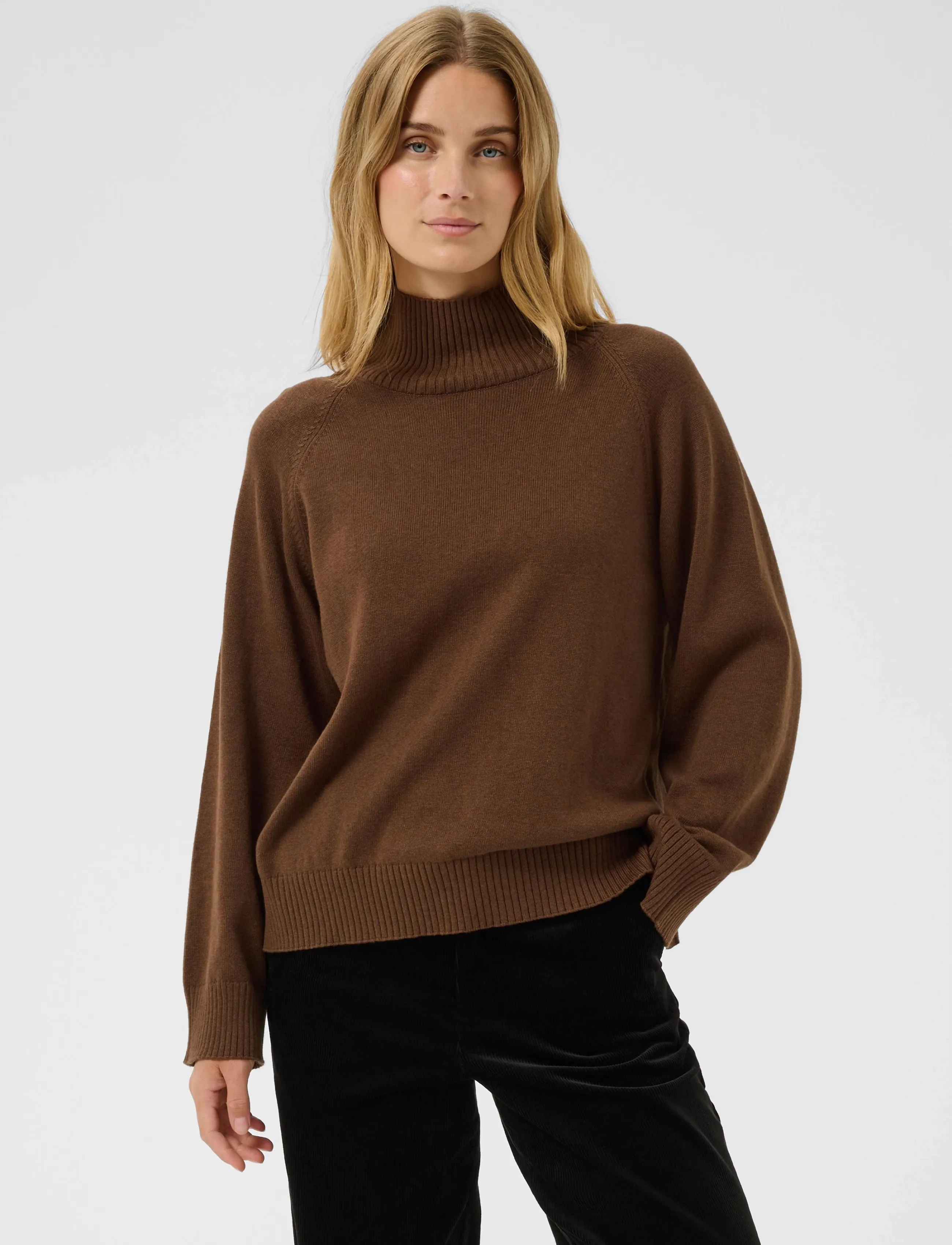 Part Two - ChickyPW Pullover - cashmere - downtown brown - 4