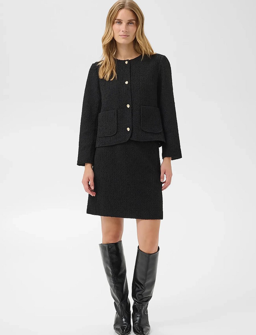 Part Two - DannicaPW Skirt - kurze röcke - black - 0