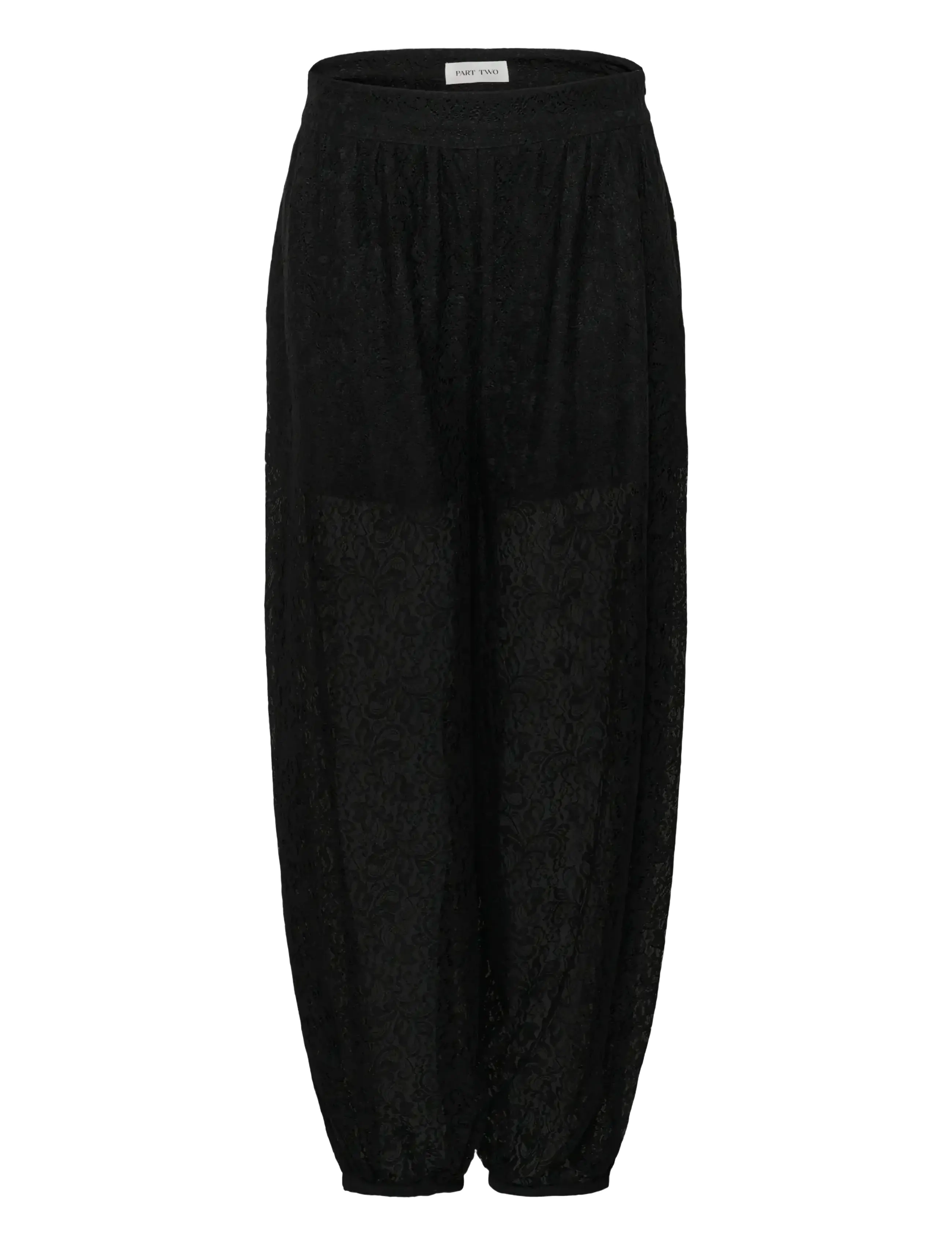 Part Two - DechenPW Pants - barrel trousers - black - 1
