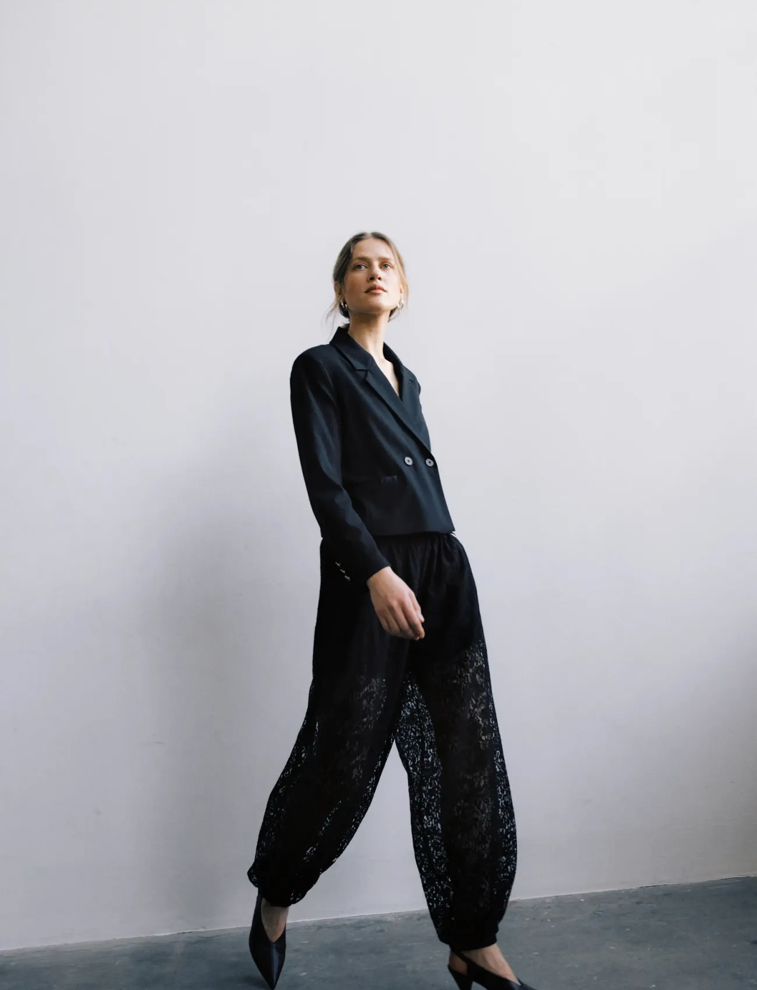 Part Two - DechenPW Pants - barrel trousers - black - 3