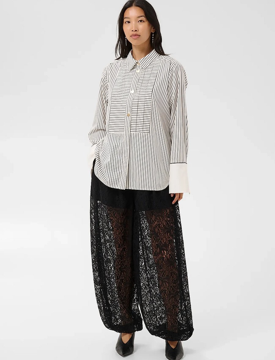 Part Two - DevrimPW Shirt - long-sleeved shirts - black stripe - 3