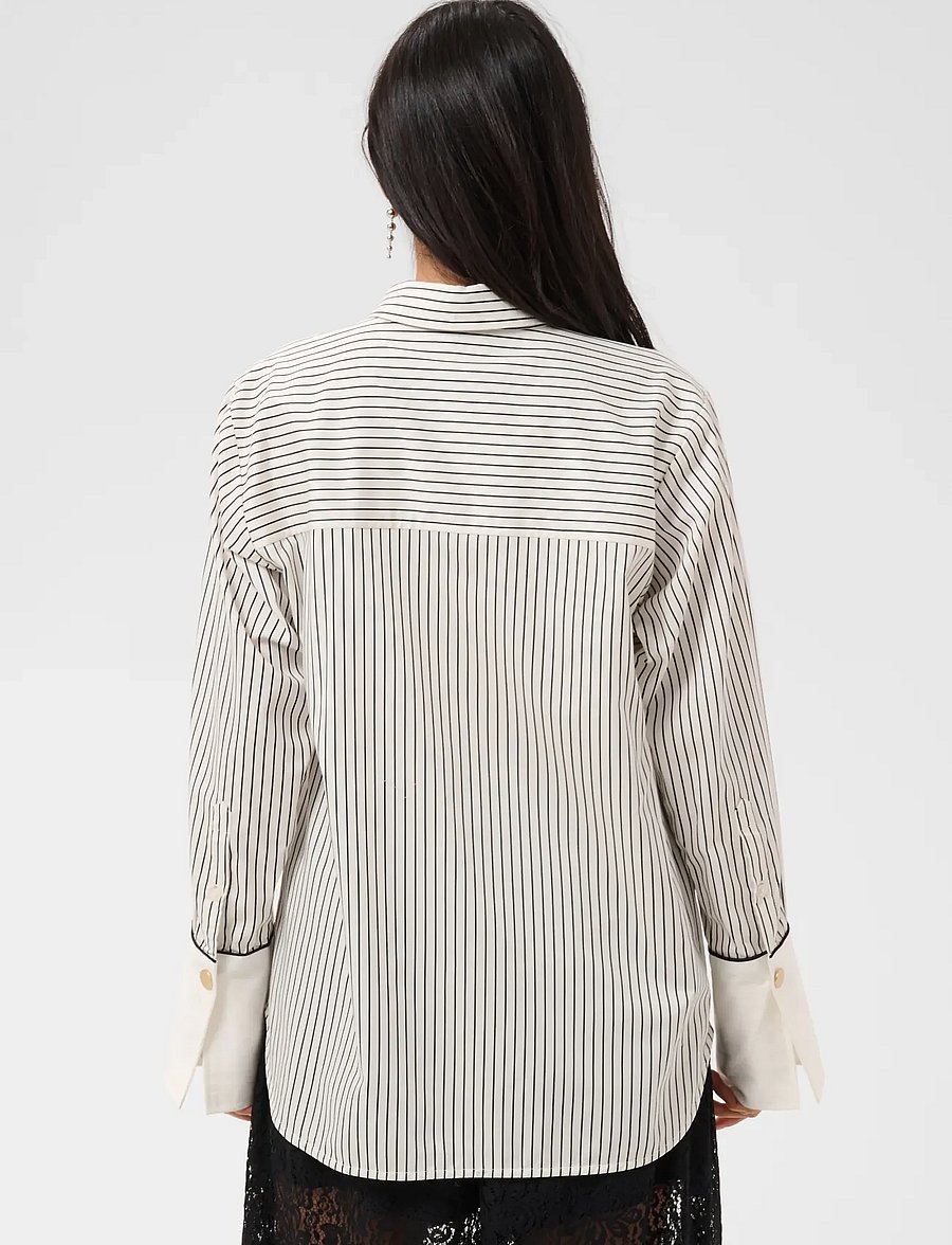 Part Two - DevrimPW Shirt - long-sleeved shirts - black stripe - 4