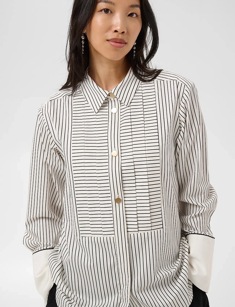 Part Two - DevrimPW Shirt - long-sleeved shirts - black stripe - 5