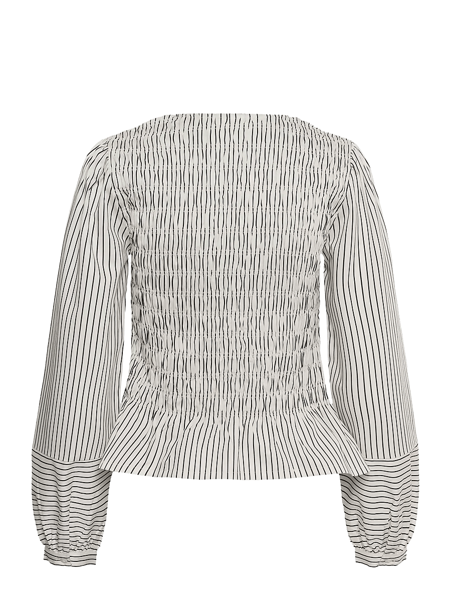 Part Two - DewaPW Blouse - long sleeved blouses - black stripe - 2