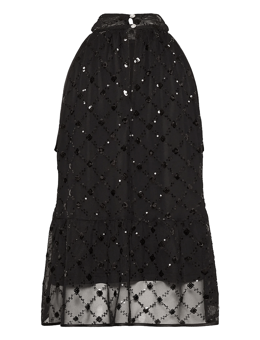 Part Two - DirtsaPW Top - special occasions - black placed sequins - 2