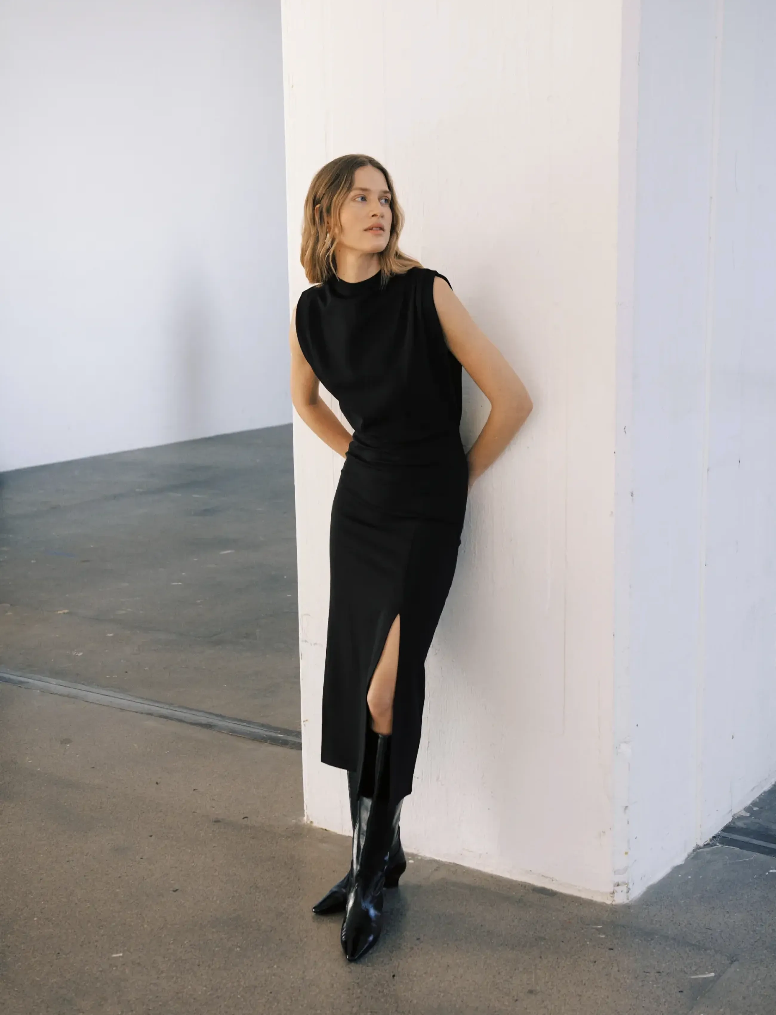 Part Two DiyePW Dress - Clothing - BLACK / black