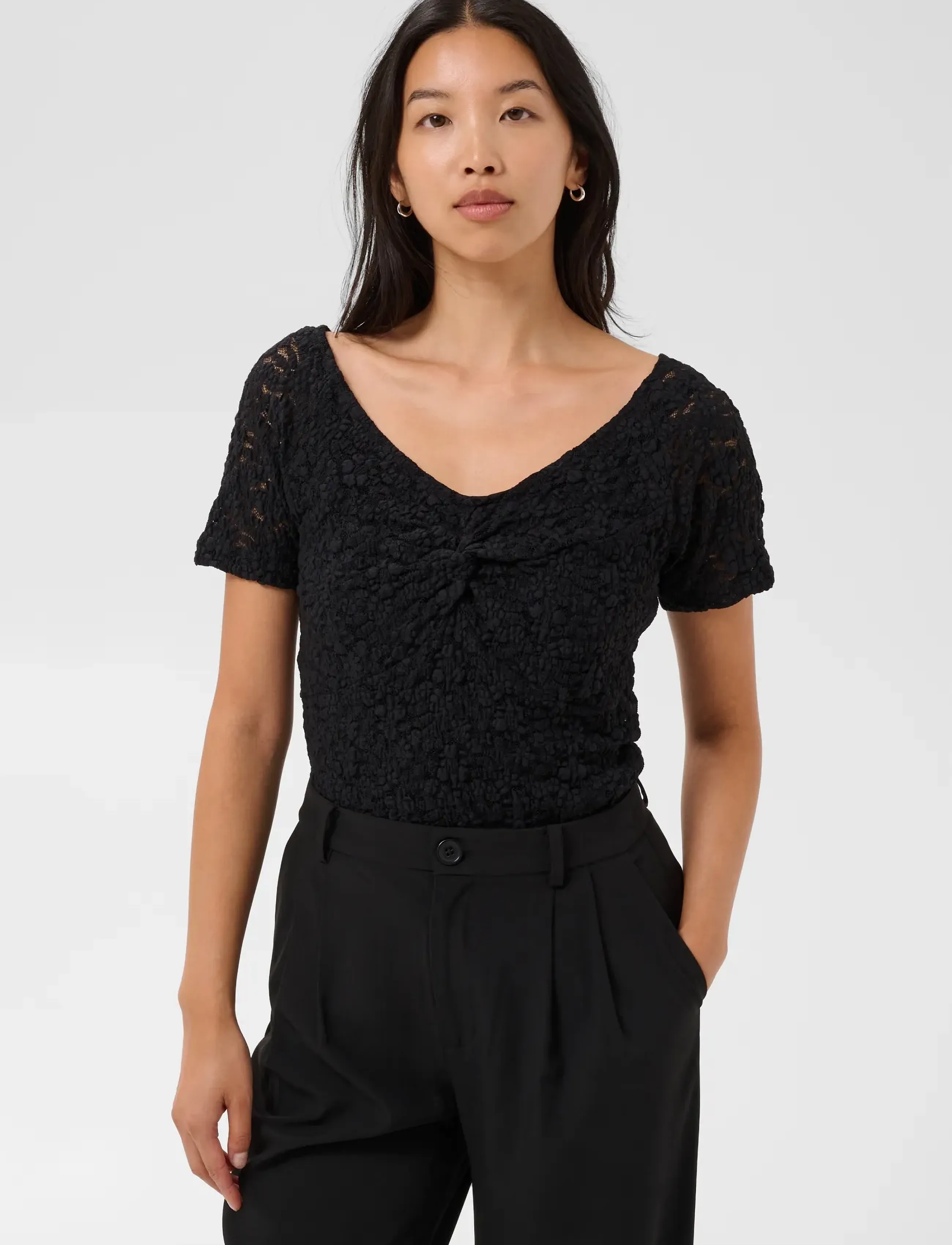 Part Two - DjannaPW Tshirt - t-shirts - black - 0