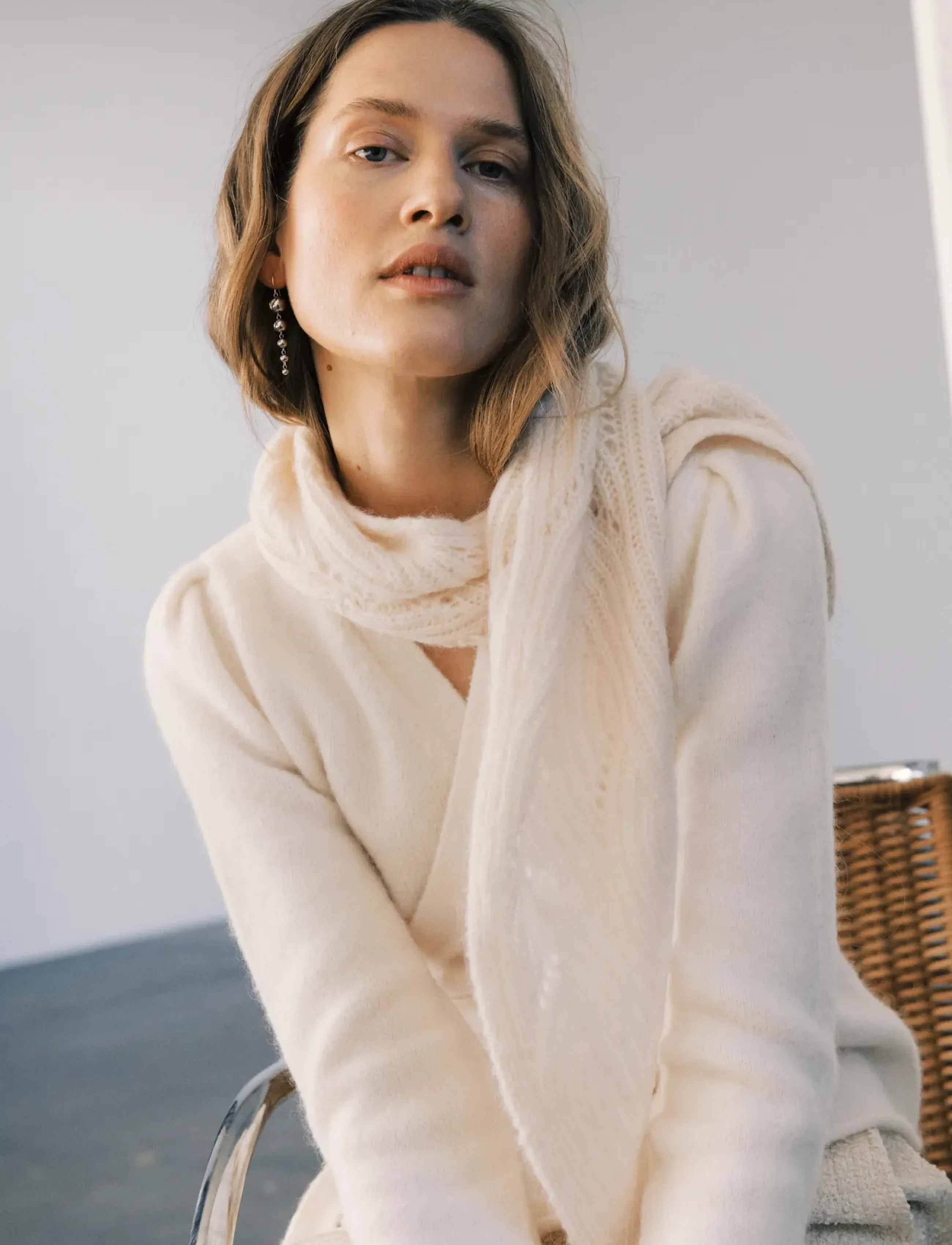 Part Two DumitraPW Cardigan - Part Two - EGGNOG / cream