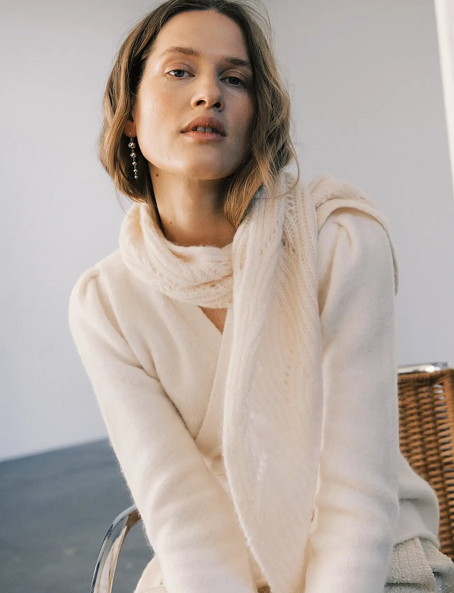 Part Two - DumitraPW Cardigan - cardigans - eggnog - 0