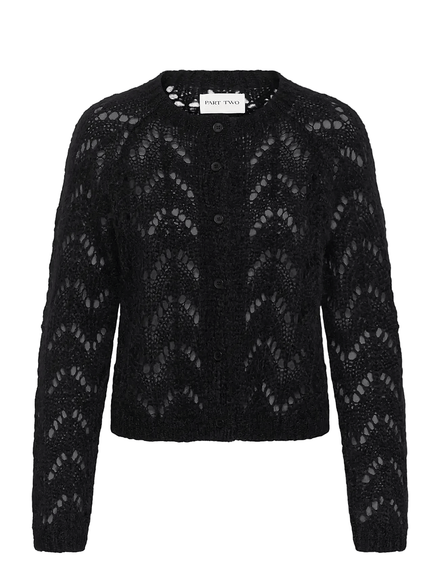 Part Two - DinahPW Cardigan - cardigans - black - 1