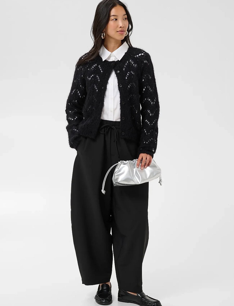 Part Two - DinahPW Cardigan - cardigans - black - 0