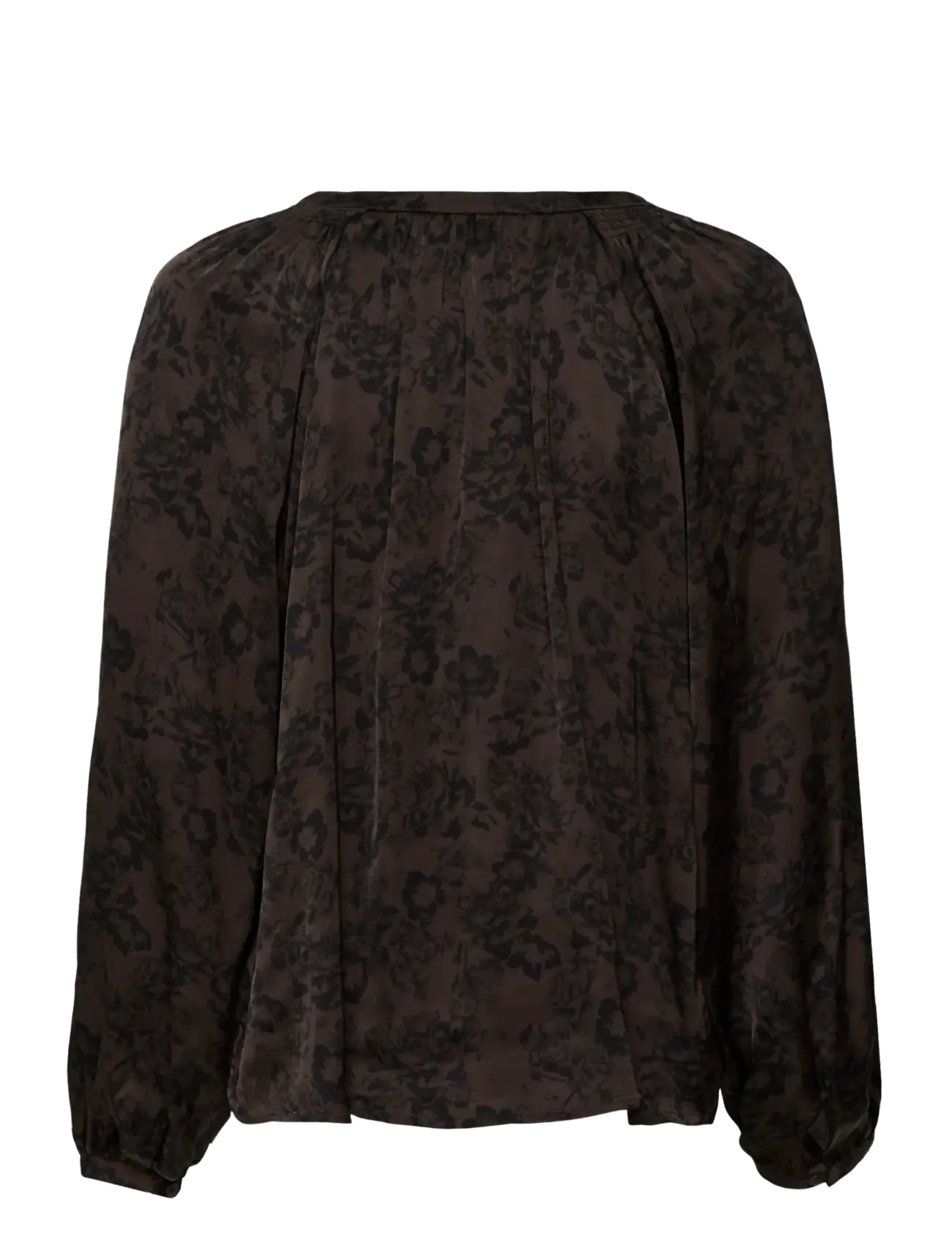 Part Two - DoaaPW Blouse - langærmede bluser - brown gradient flower - 2