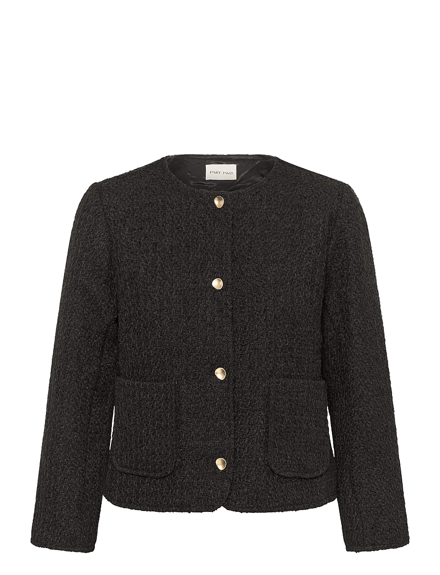 Part Two - DaminiPW Blazer - single breasted blazers - black - 1