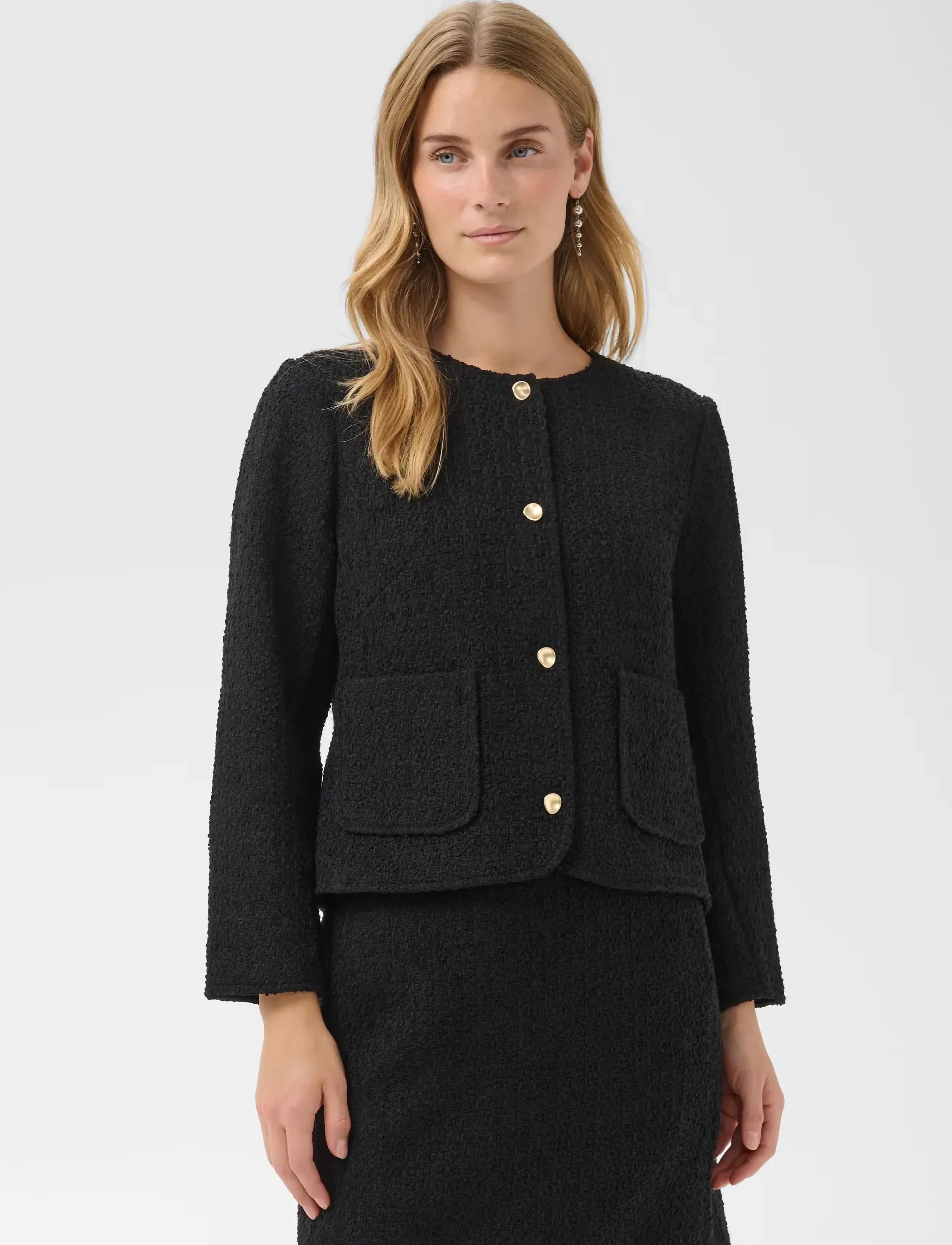 Part Two - DaminiPW Blazer - single breasted blazers - black - 5