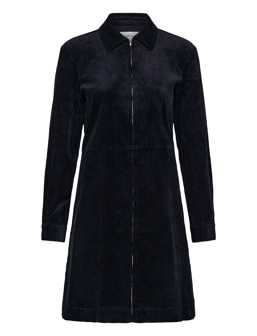Part Two - EyvoranPW Dress - skjortklänningar - dark navy - 1
