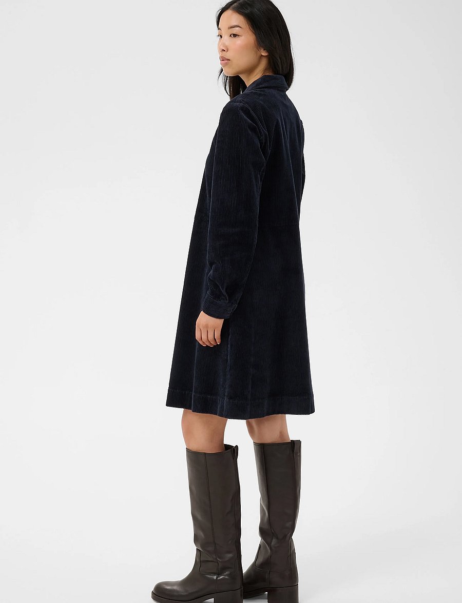 Part Two - EyvoranPW Dress - skjortklänningar - dark navy - 3