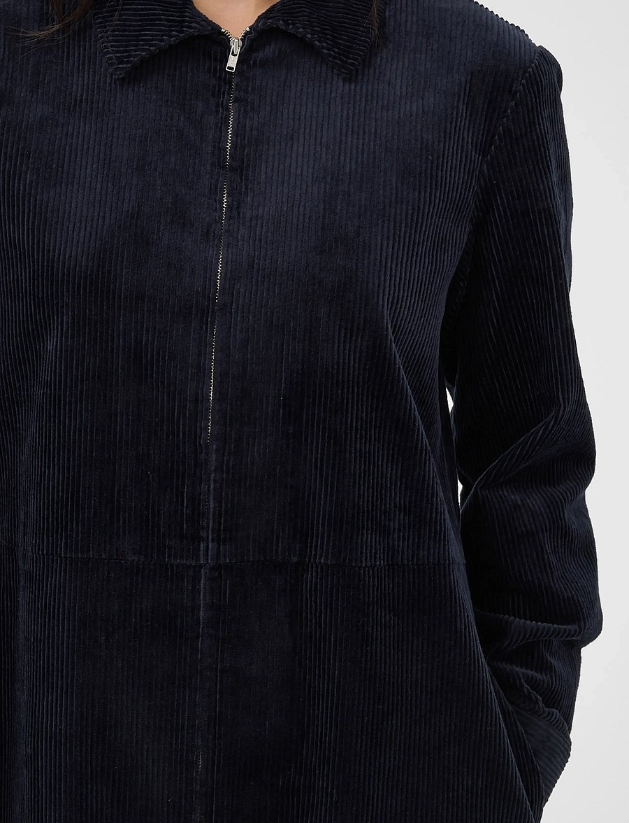 Part Two - EyvoranPW Dress - skjortklänningar - dark navy - 4