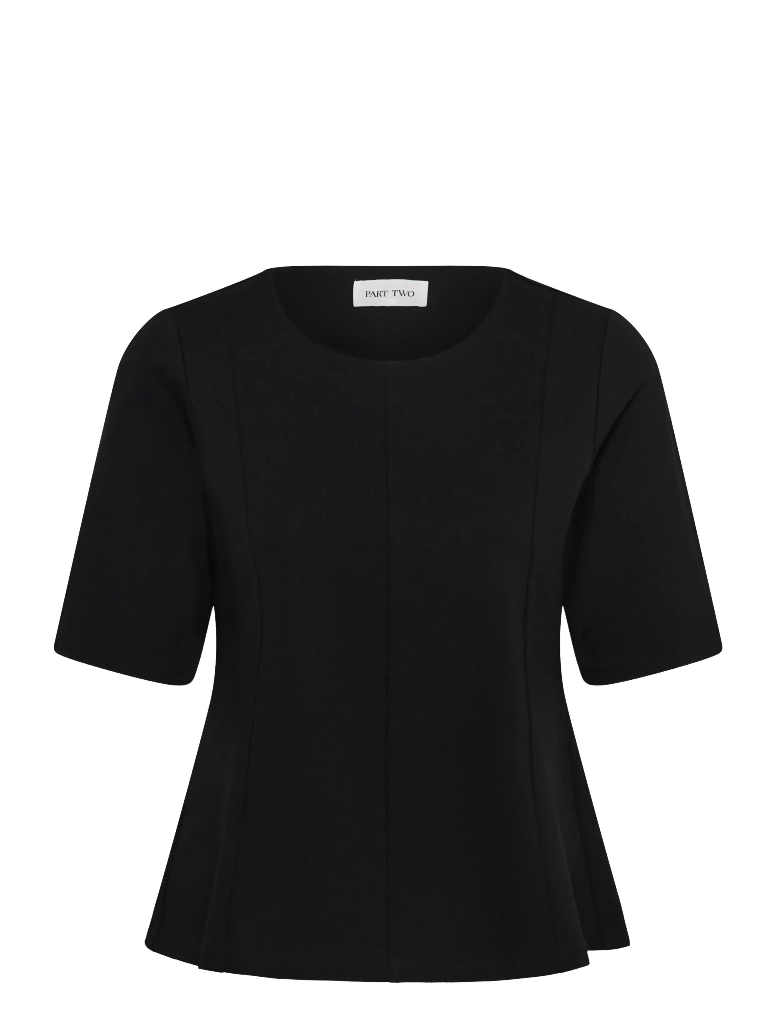 Part Two - CansuPW Peplum blouse - black - 1