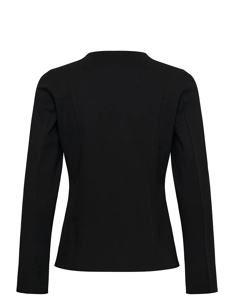 Part Two - CaridadPW Fitted jacket - enkelknäppta kavajer - black - 2