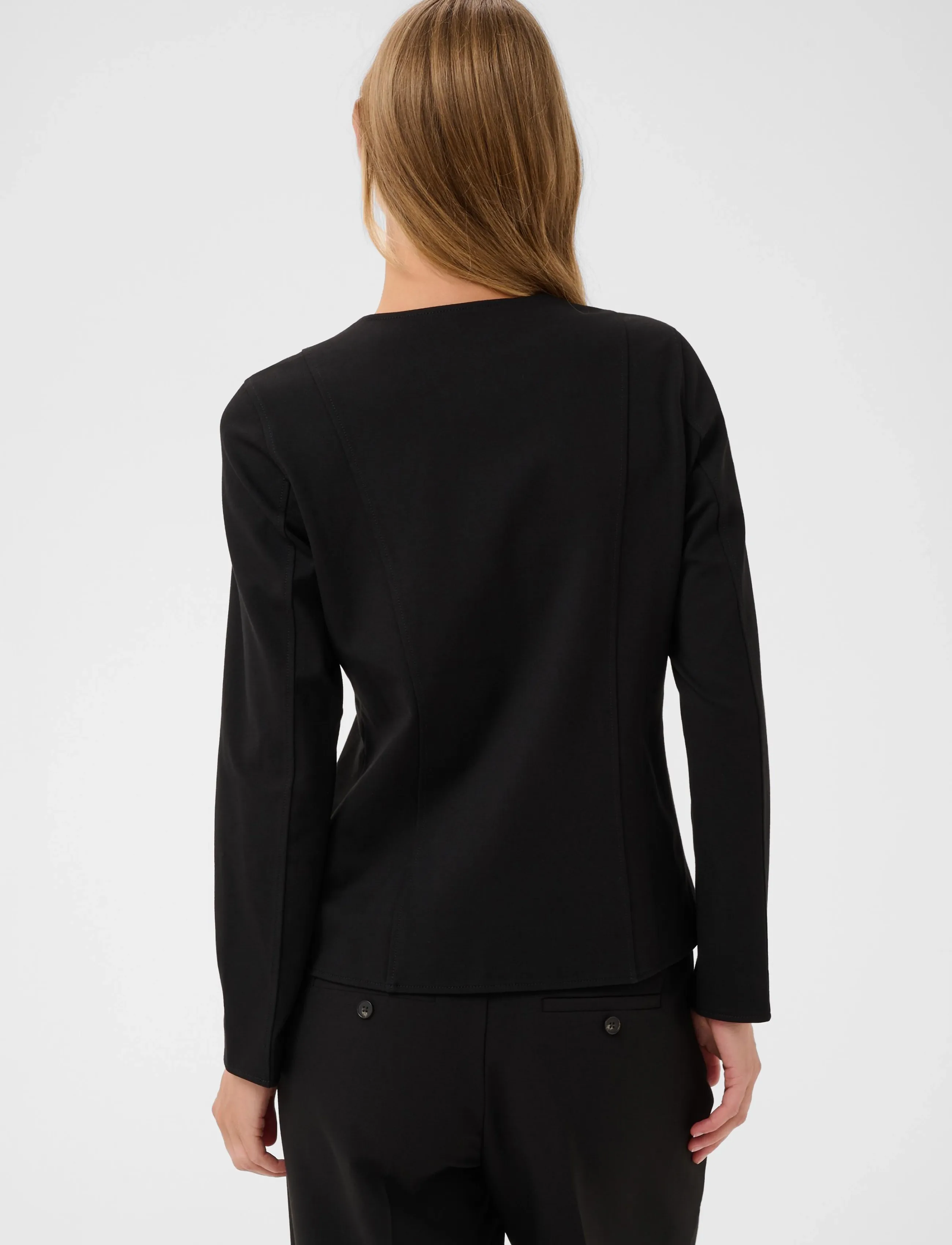 Part Two - CaridadPW Fitted jacket - enkelknäppta kavajer - black - 3