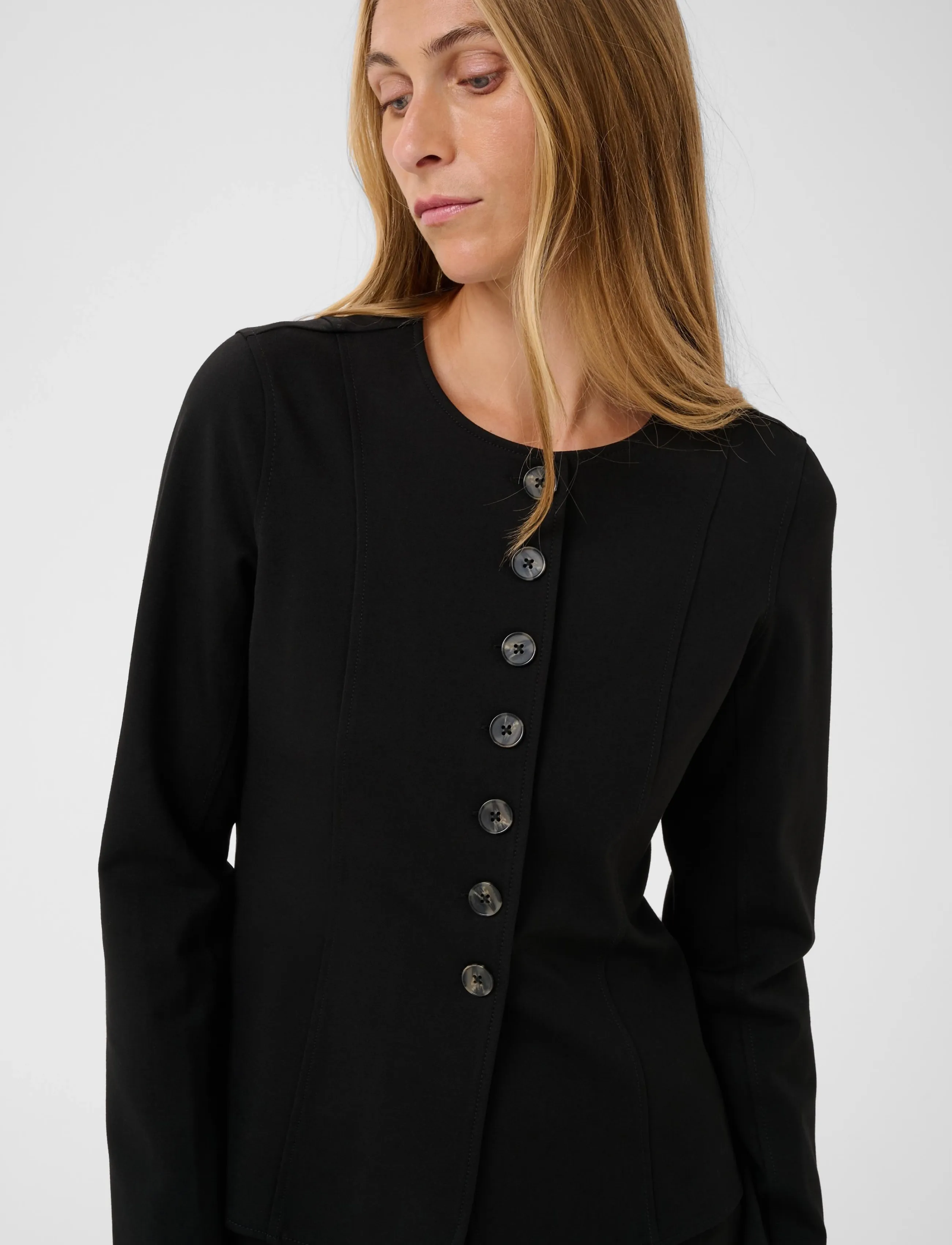 Part Two - CaridadPW Fitted jacket - enkelknäppta kavajer - black - 5