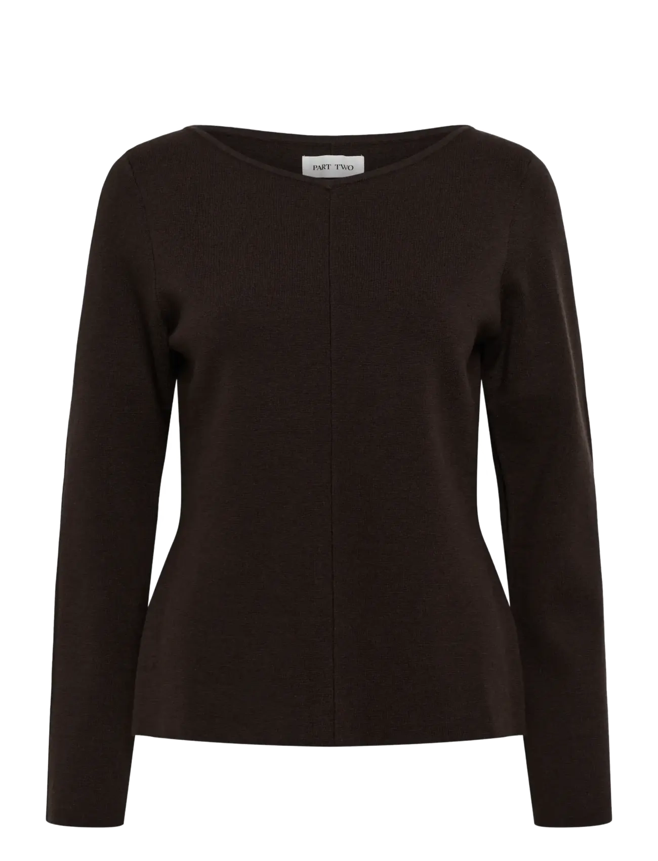 Part Two ChameliPW Pullover - Strik - MOLE' / brown