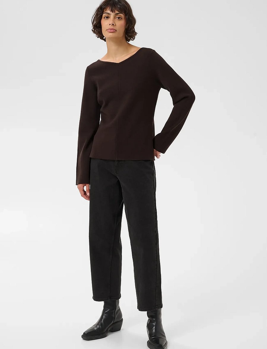 Part Two - ChameliPW Pullover - mole' - 0