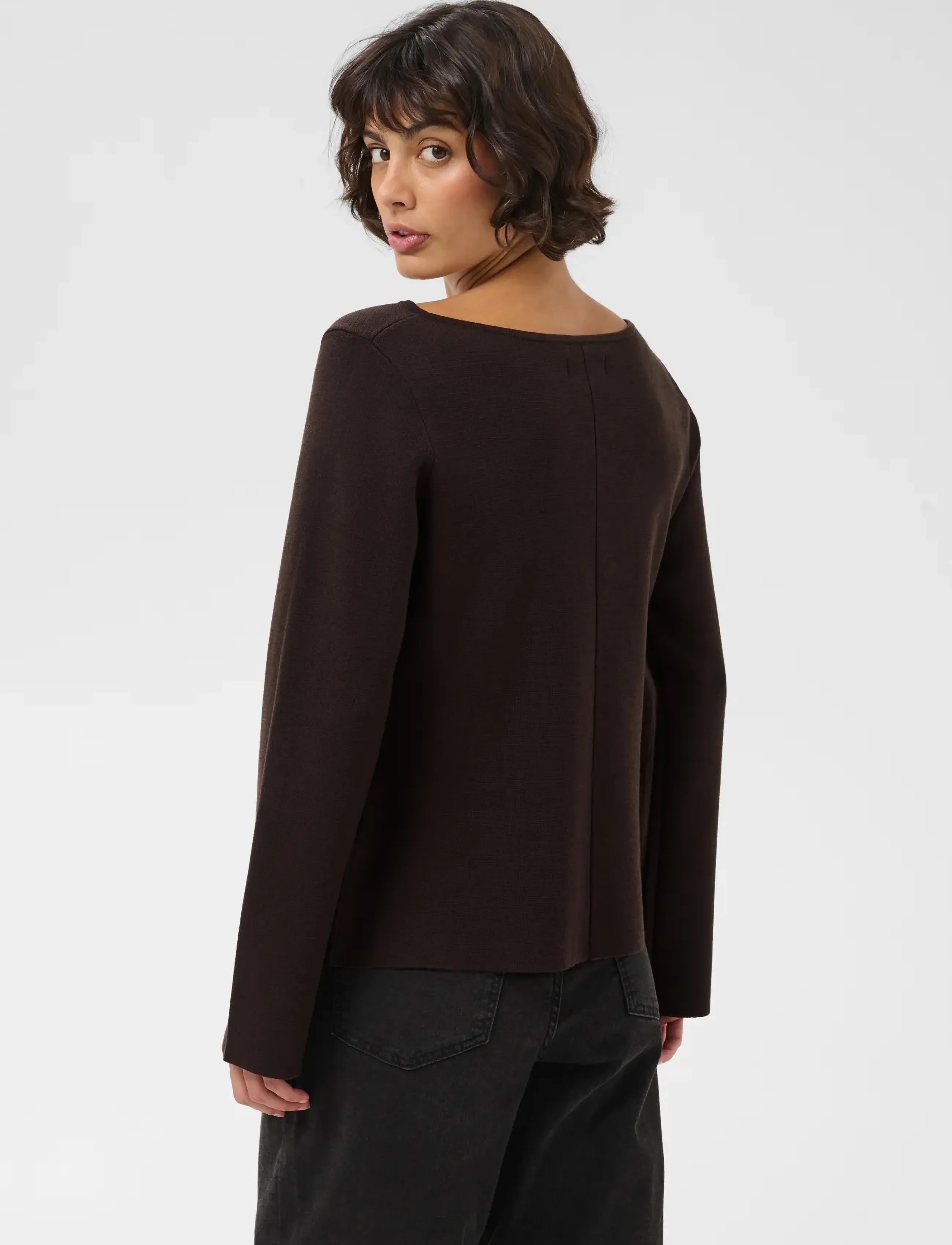 Part Two - ChameliPW Pullover - mole' - 3