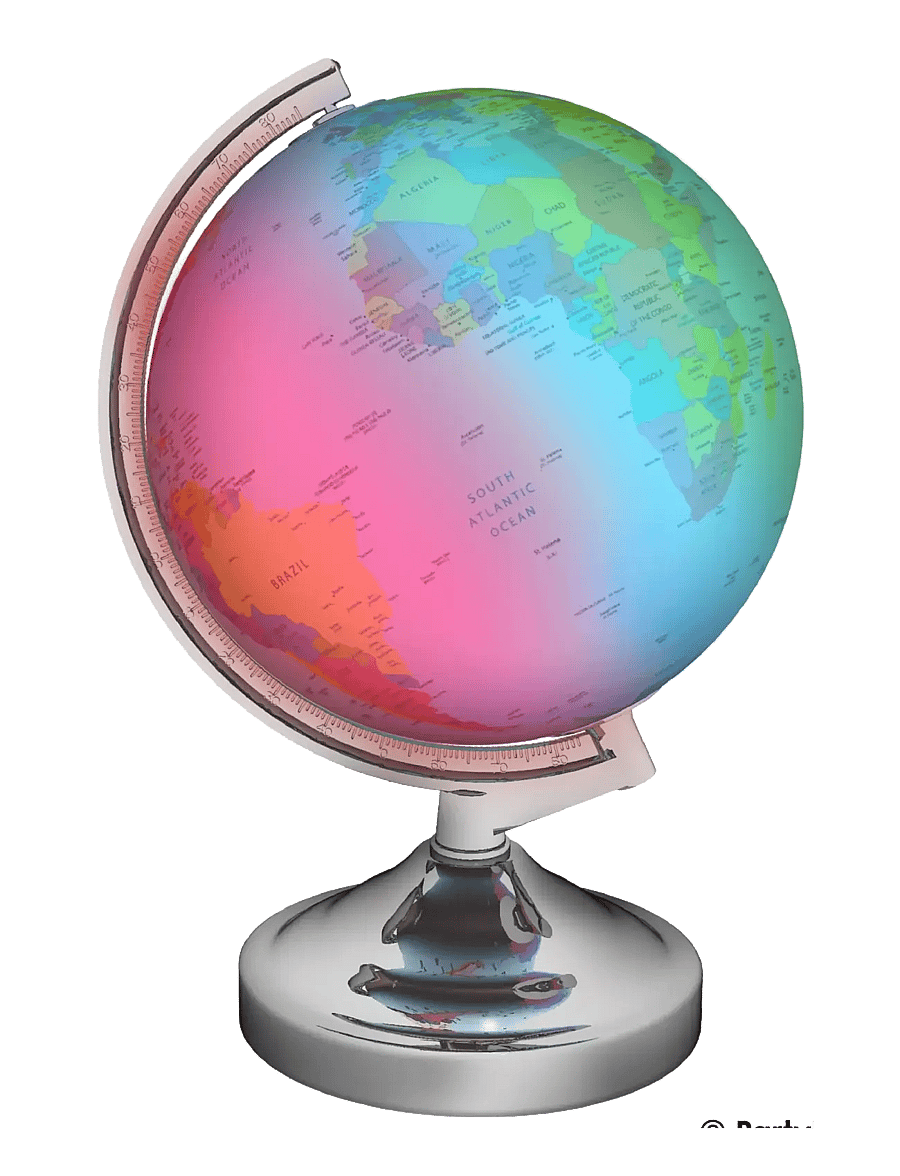 Party Fun Lights - GLOBE LAMP - COLOR CHANGING - 5V - nattlampor - multi clolured - 0
