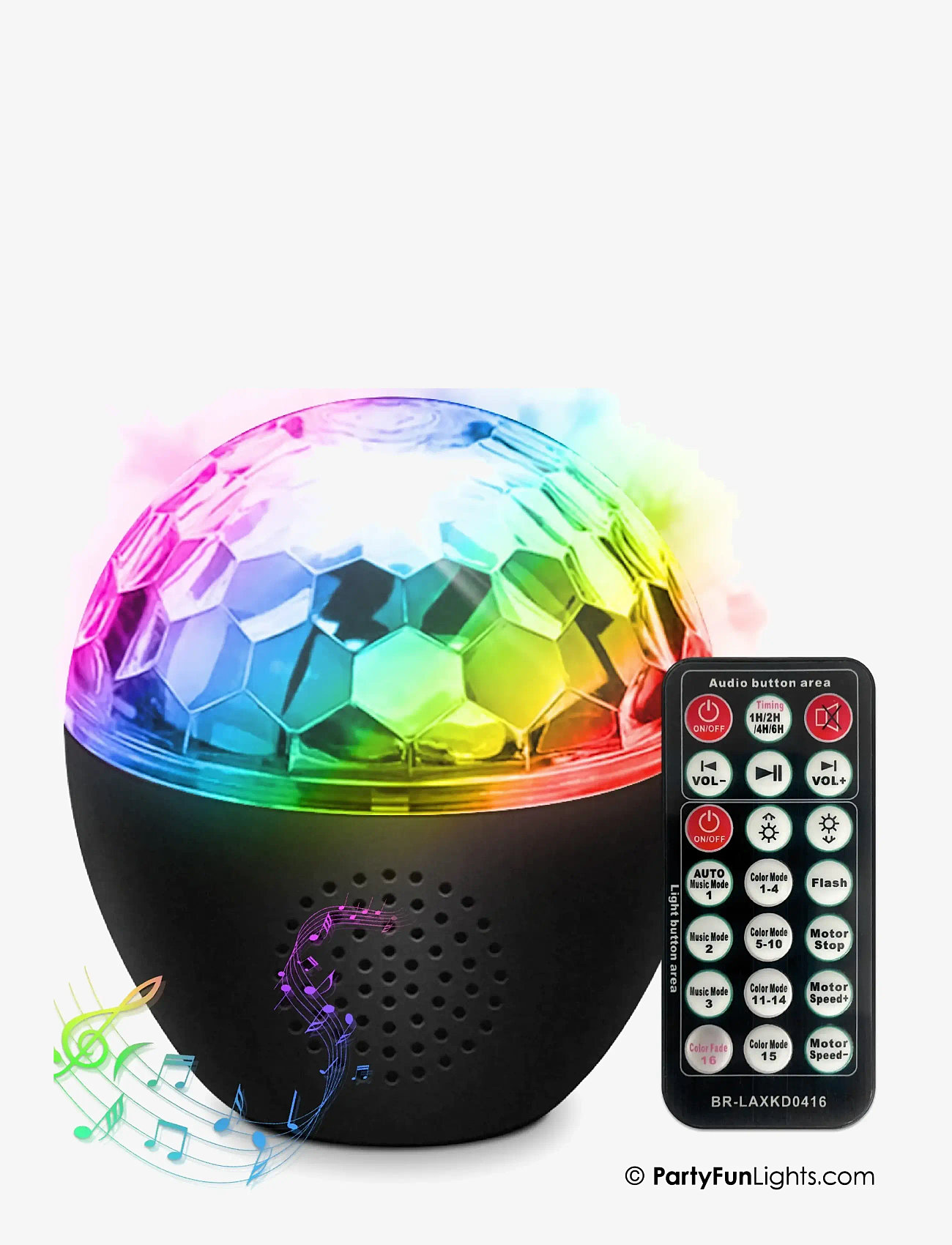 Party Fun Lights - Bluetooth Party Speaker - højttalere - black - 1