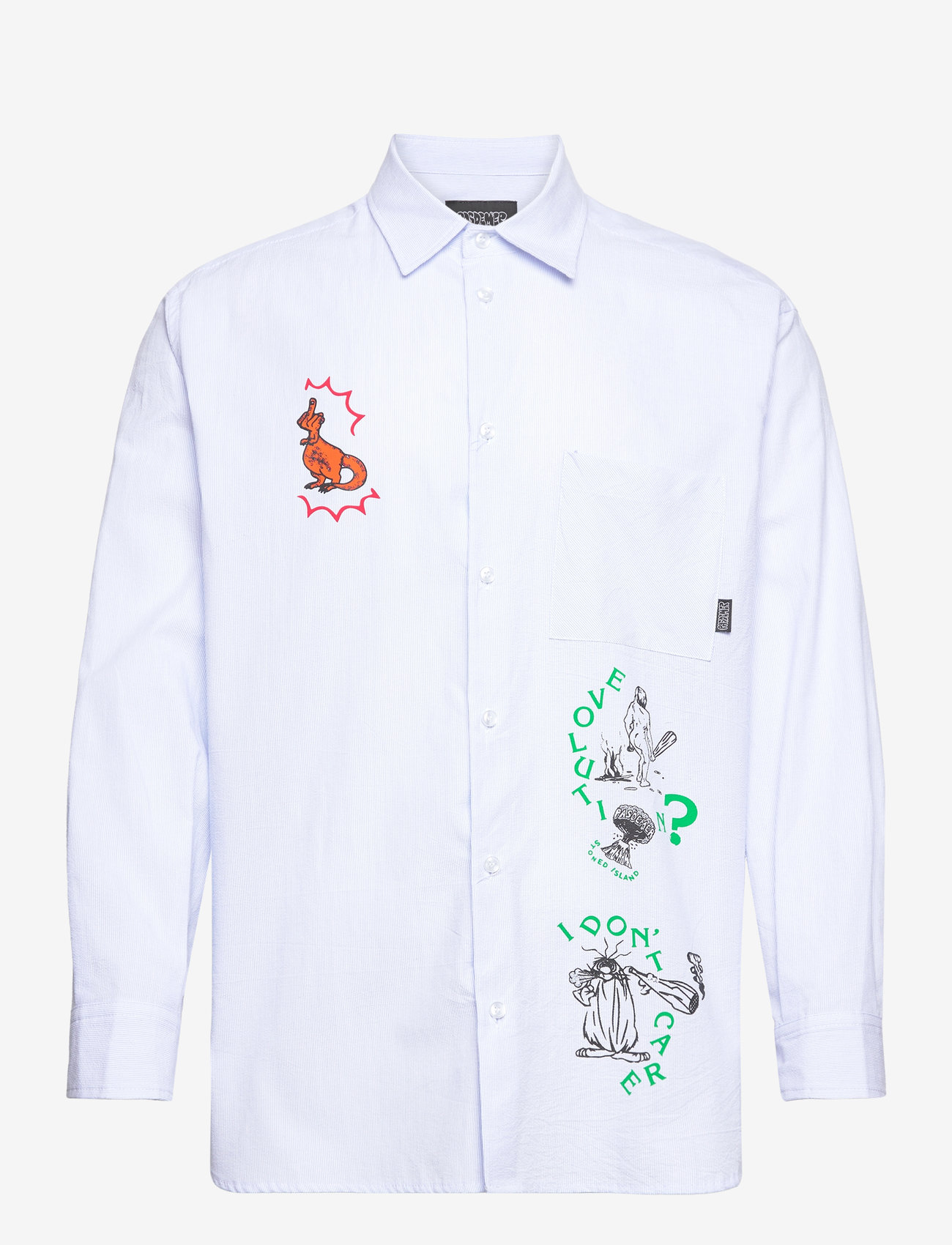 Pas De Mer - EVOLUTION SHIRT - mehed - light blue - 0