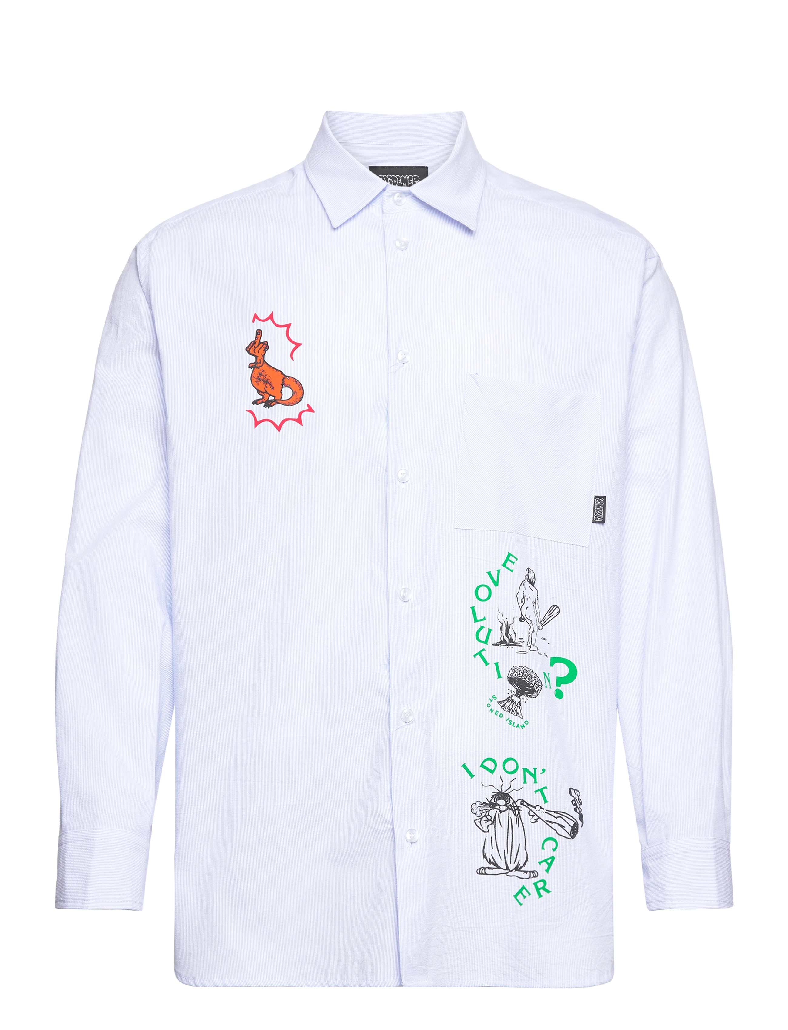 EVOLUTION SHIRT - LIGHT BLUE