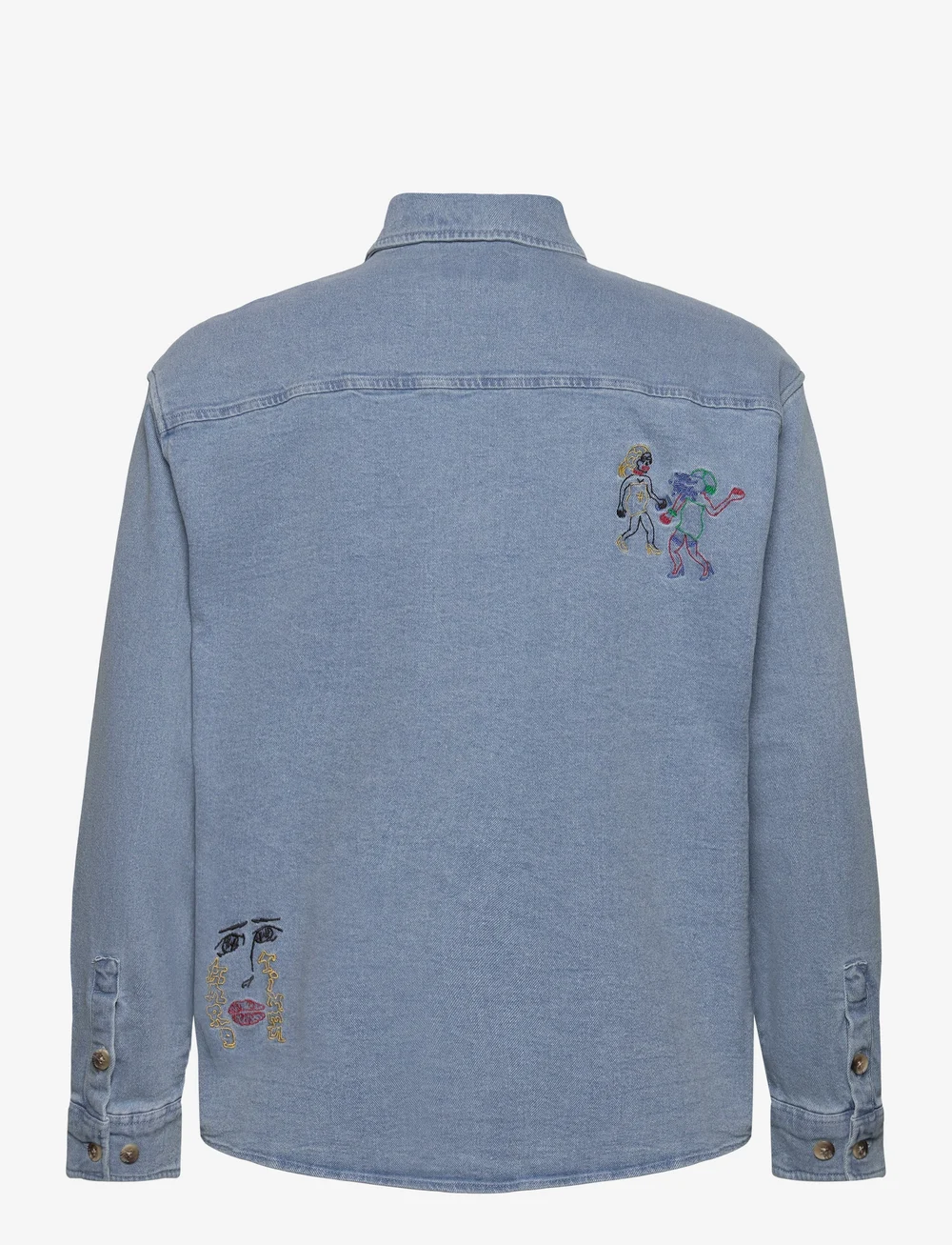 Pas De Mer - SBUGNINE SHIRT - jeanshemden - light liliac - 1