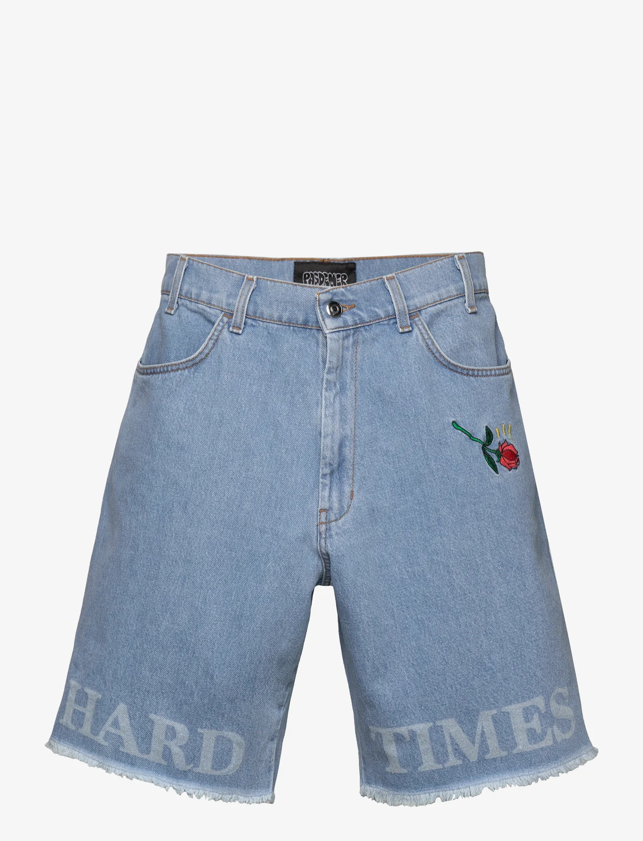 Pas De Mer - HARD TIMES SHORTS - jeans shorts - light blue - 0