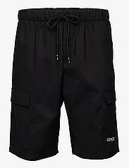 Pas De Mer - LOGO SHORTS - casual shorts - black - 0