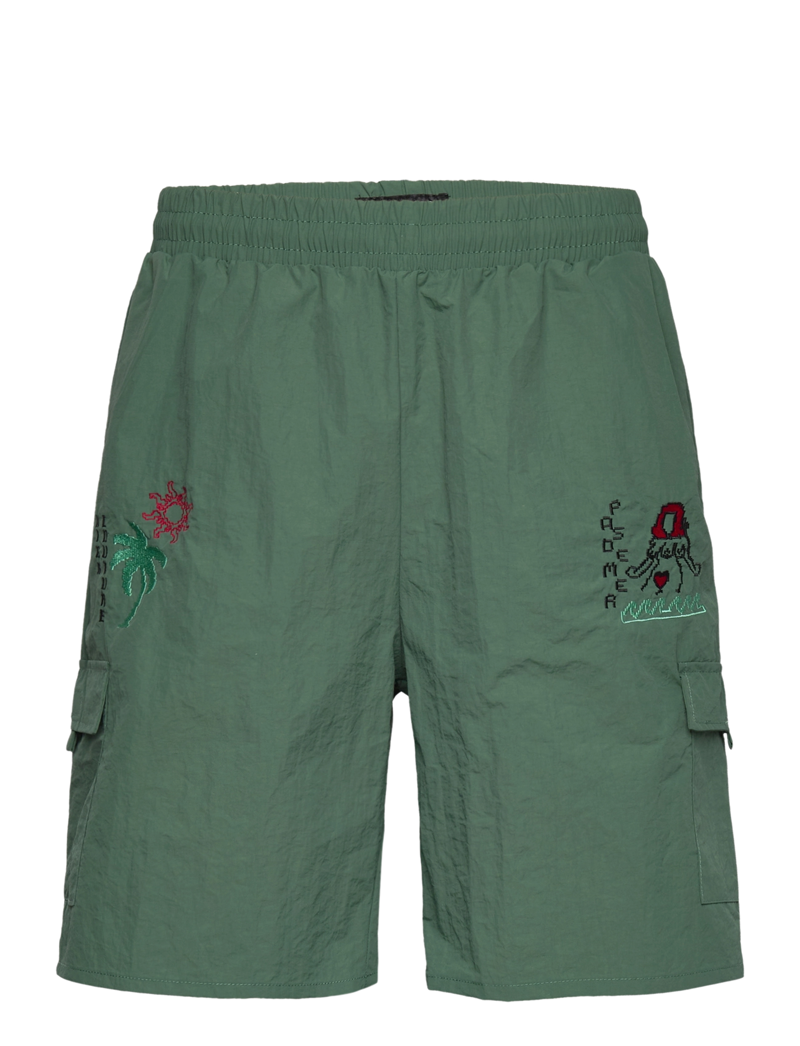 PAS DE MER Postcard Shorts Grün - S - Herren