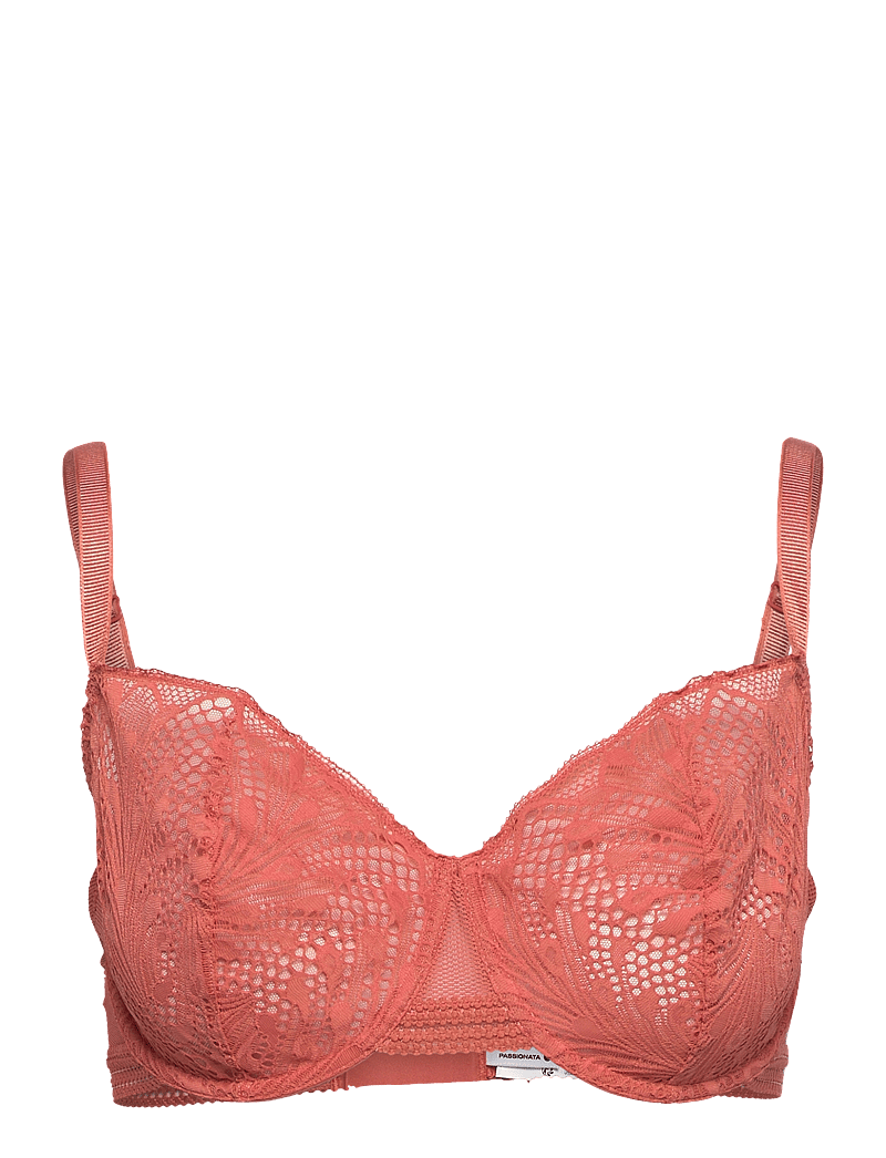 Passionata - Thelma Half-cup bra - balconette bhs - orange brule - 0