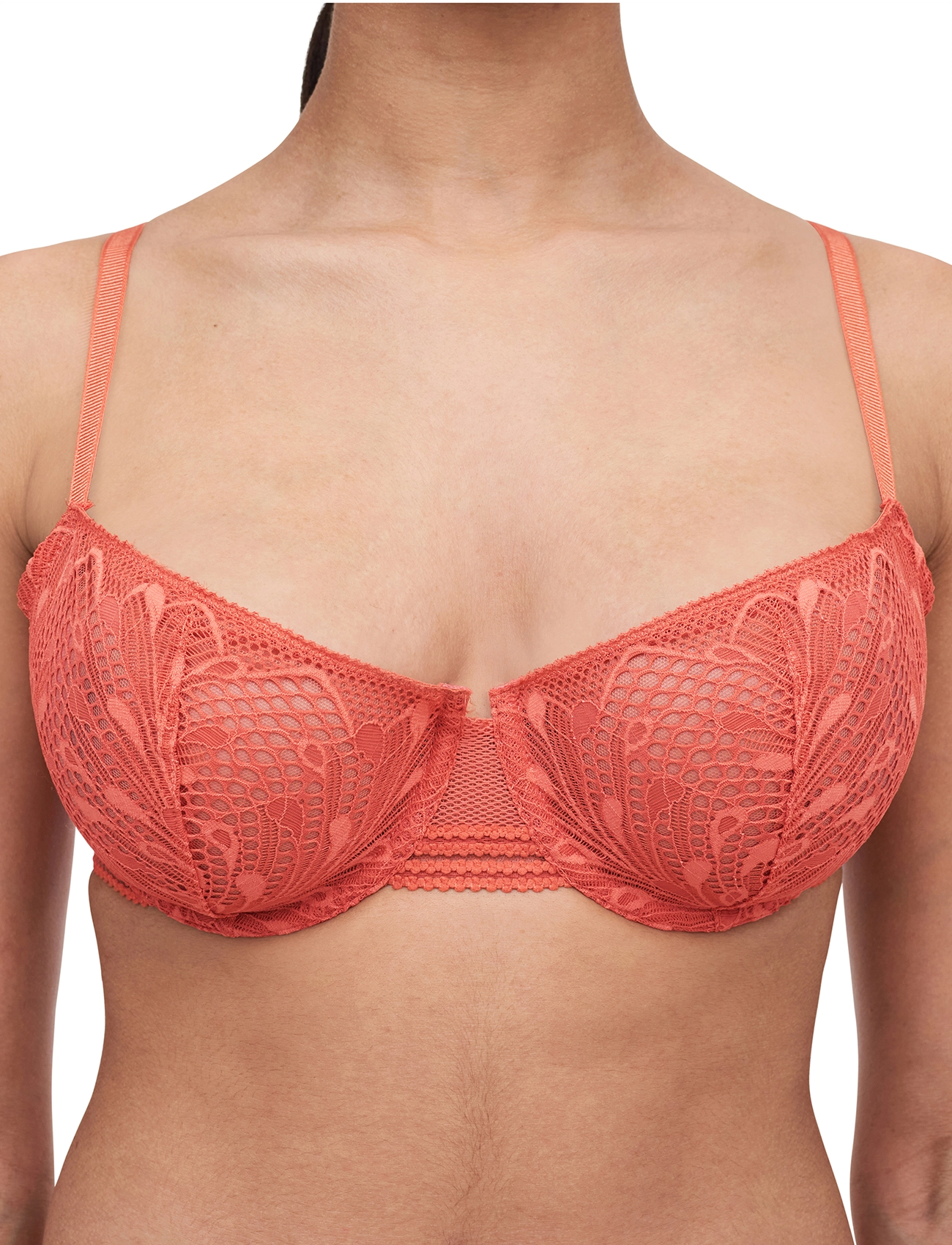 Passionata Thelma Half-Cup Bra, 70 E, Orange, Bh'Er Og Toppe > Balconette-Bh'Er, Dame