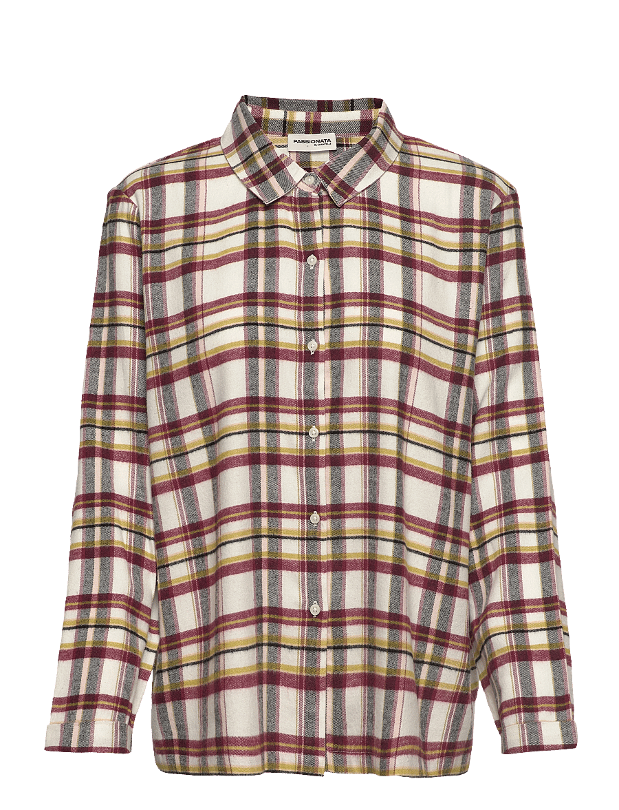 Passionata - Ortense Long Sleeve Shirt - hauts - print scottish - 1