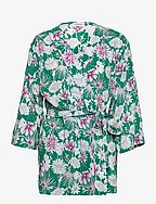 Naya Kimono - LARGE FLOWERS PRINT