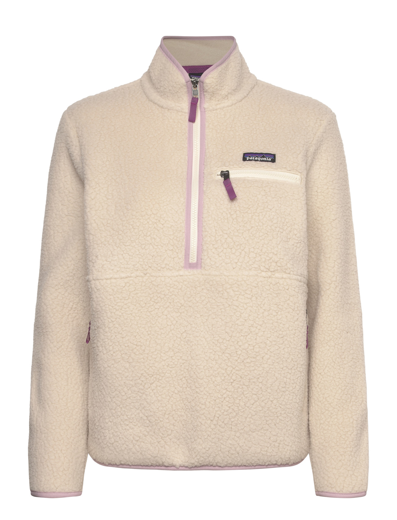 Patagonia Retro Pile Fleece Marsupial Jacket - Cream - XS 2