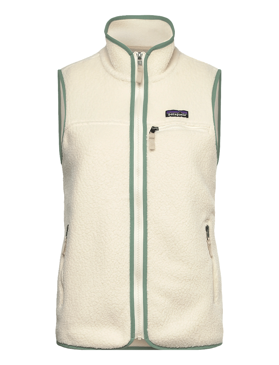 Patagonia - Retro Pile Vest - overdele - beige - 0