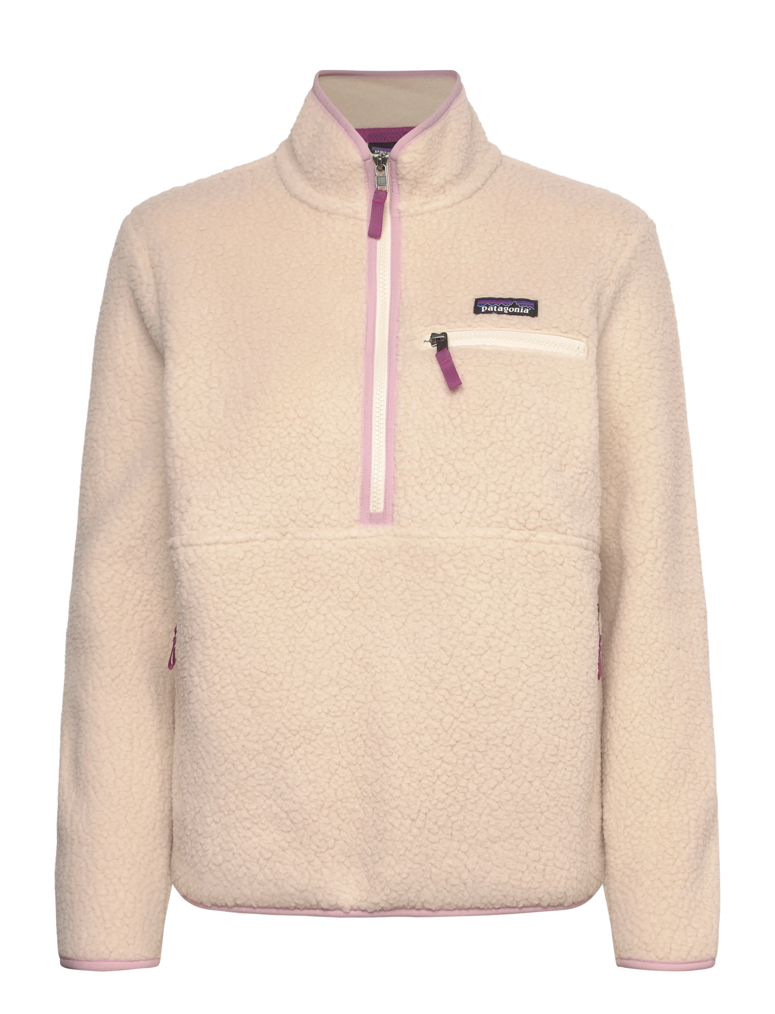 Patagonia Retro Pile Fleece Marsupial Jacket - Fleece og mellomlag - DARK NATURAL / beige