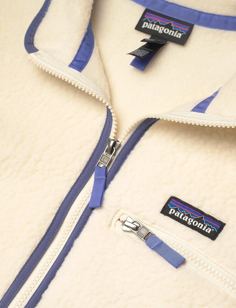 Patagonia - Retro Pile Fleece Marsupial Jacket - overdele - natural - 2