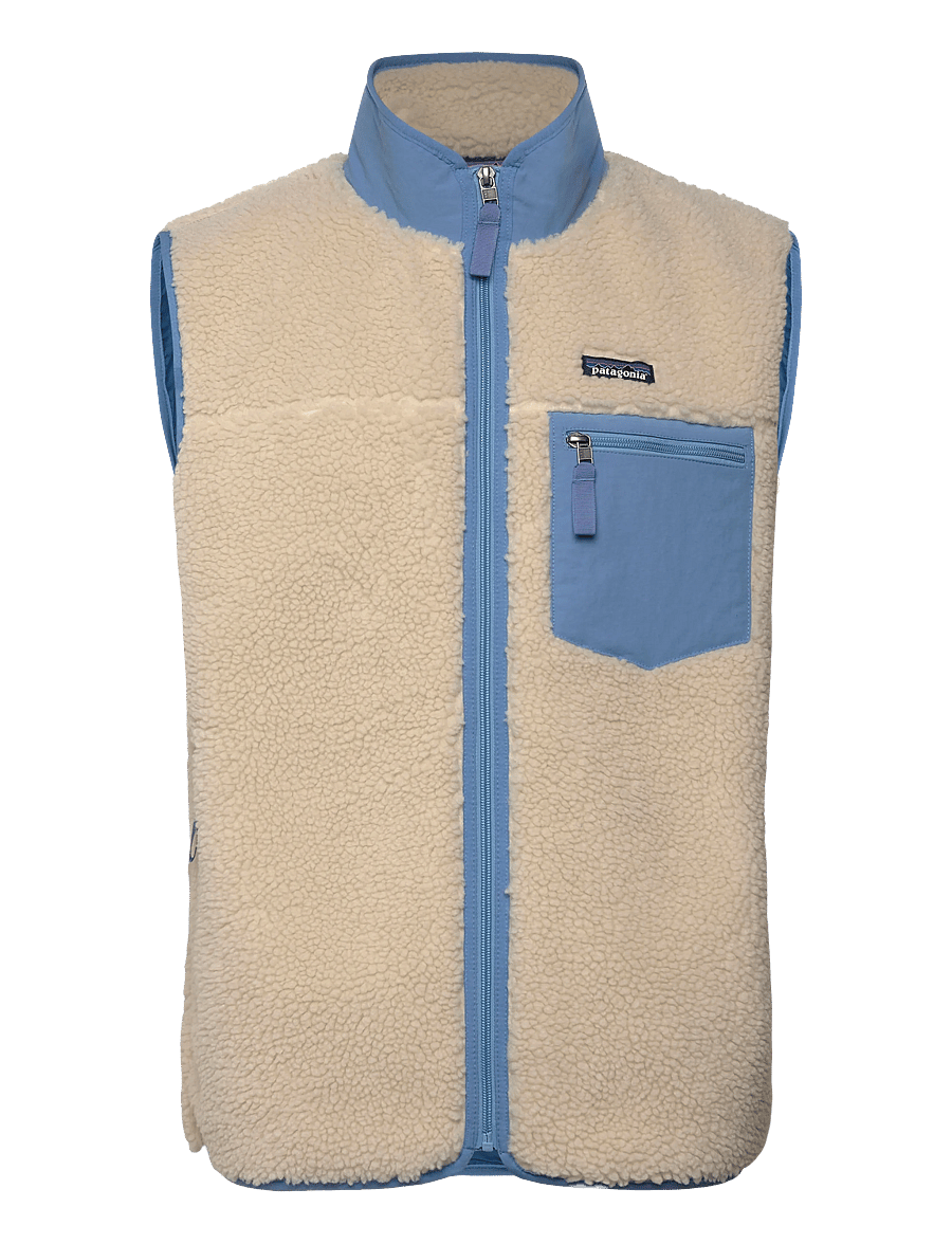 Patagonia - Retro-X® Fleece Vest - fleece en midlayers - beige/blue - 0