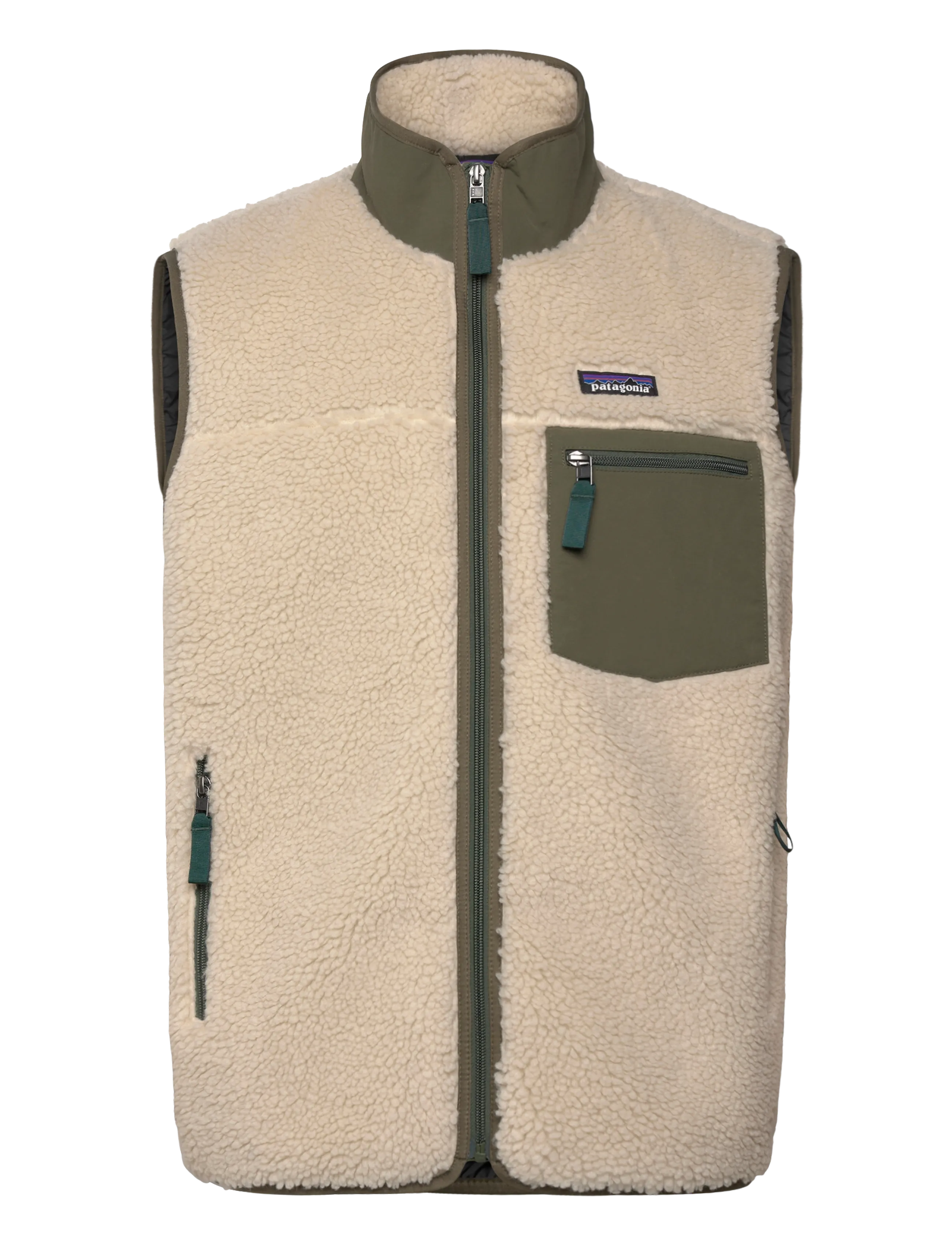Patagonia Retro-X Fleece Vest, XL, Beige, Sport Fleeces & Midlayers > Sport Fleeces, Herre