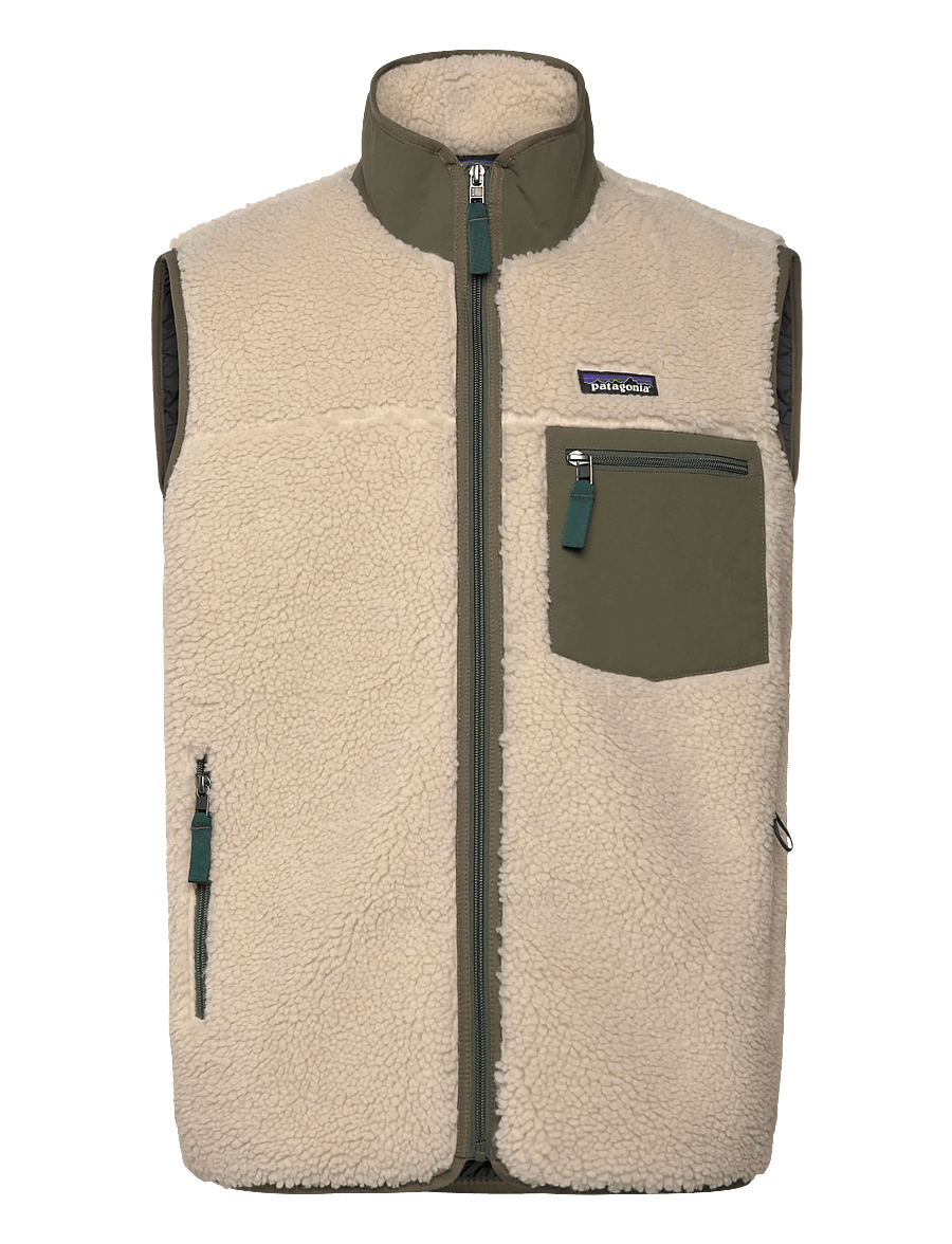 Patagonia - Retro-X® Fleece Vest - fleece og mellemlag - beige/green - 0